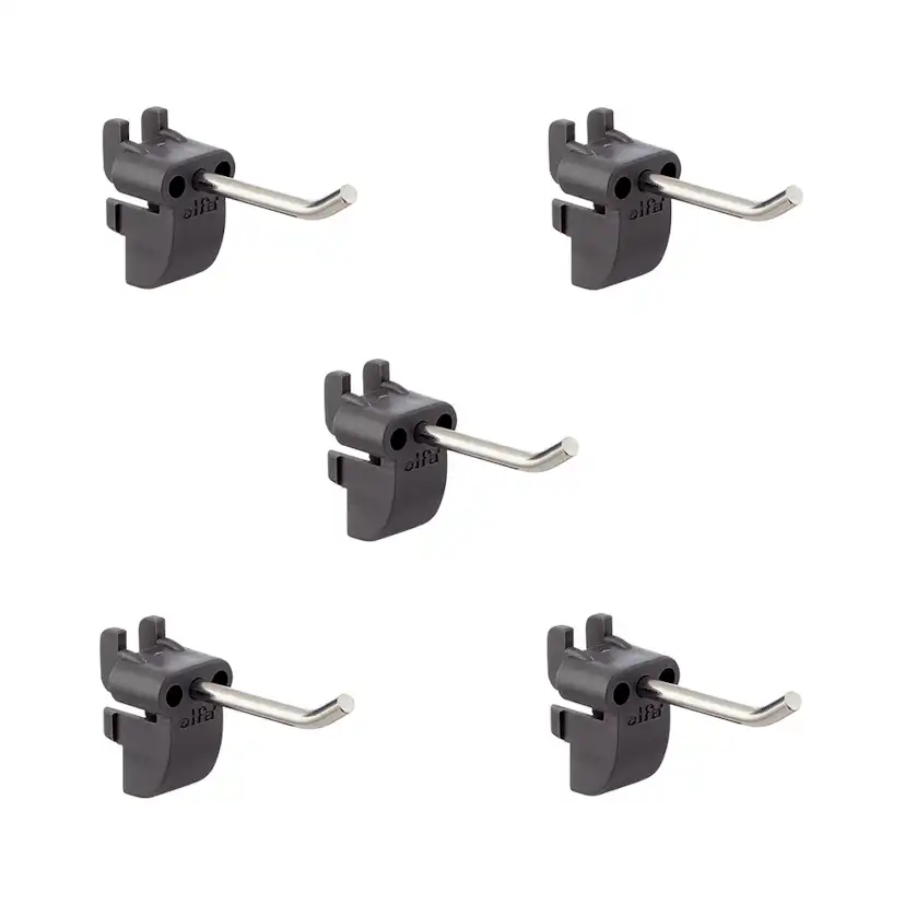 Krok Elfa Garage+ Kort Rak 5-pack