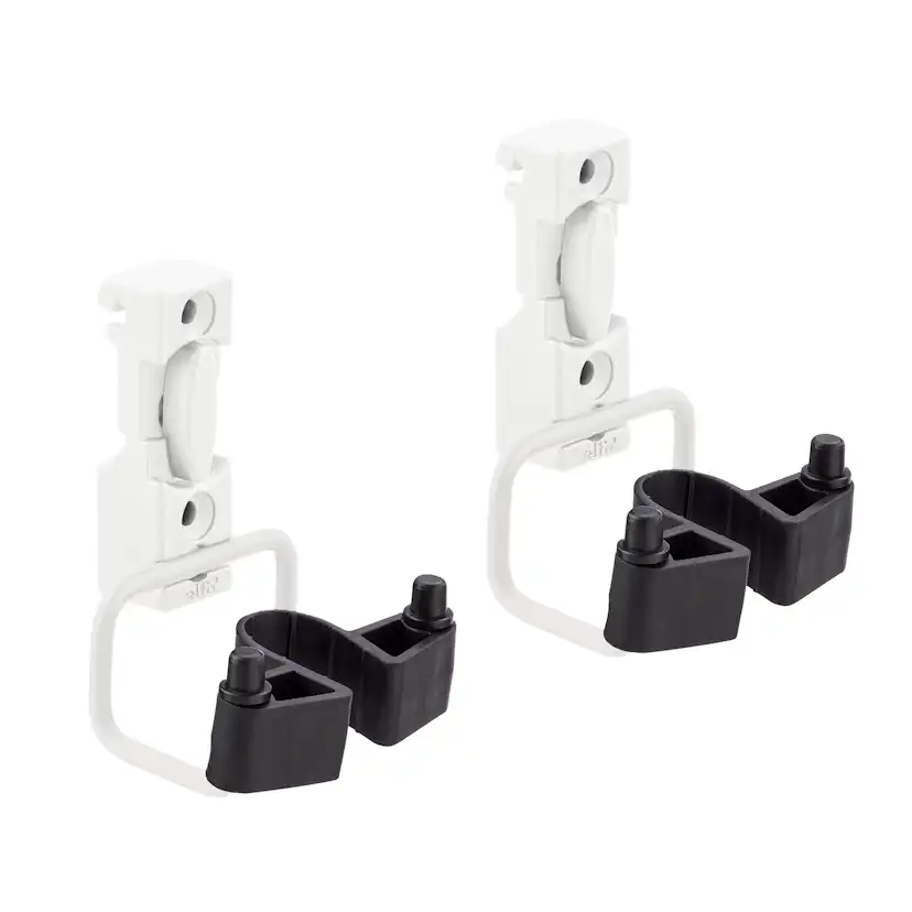 Redskapshållare Elfa Classic Stor Hållare för Förvaringslist 2-pack