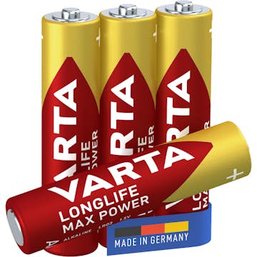 Batteri VARTA Alkaliska Max Power LR03/AAA 4-Pack
