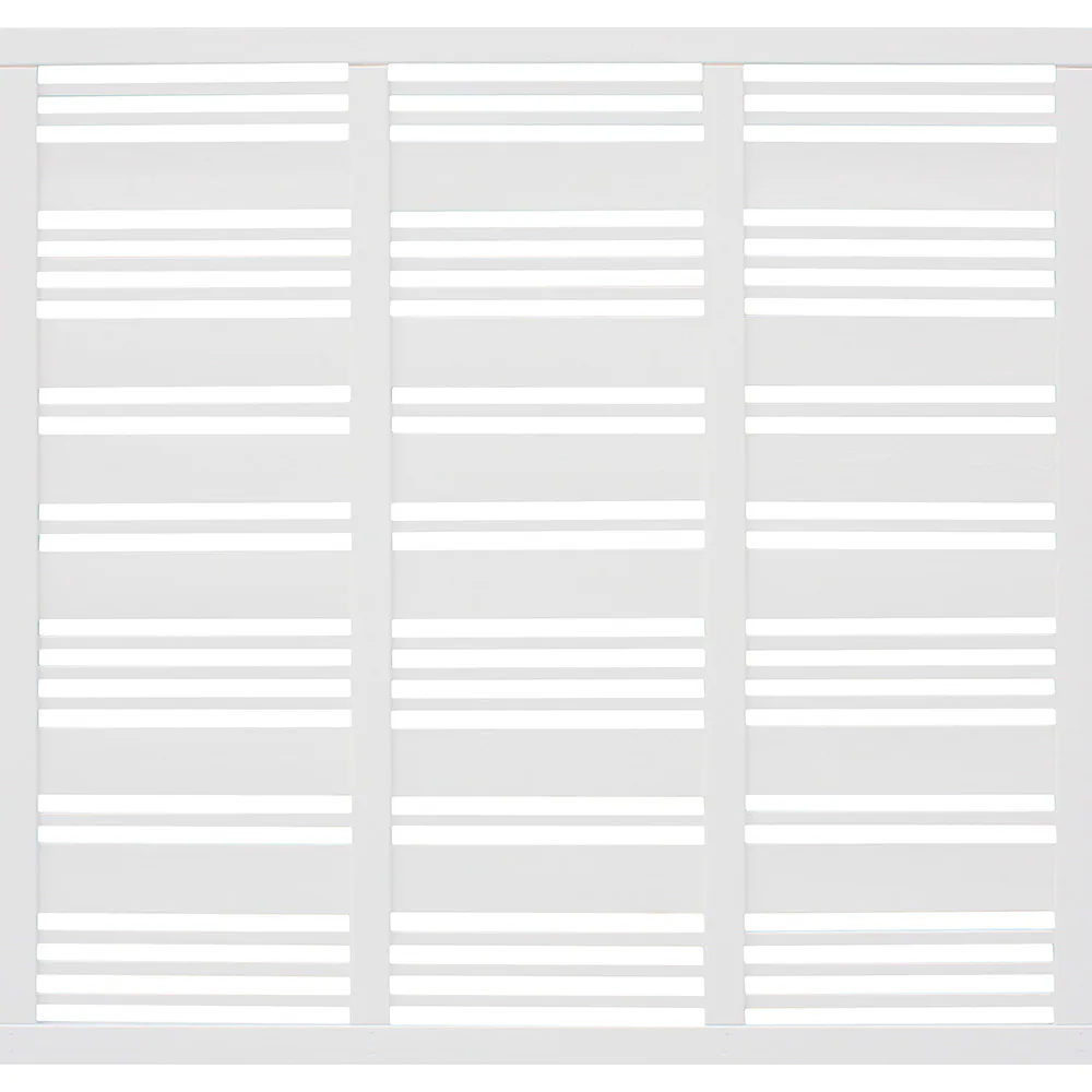 Skärm Jabo Modern 180x170 cm Vit