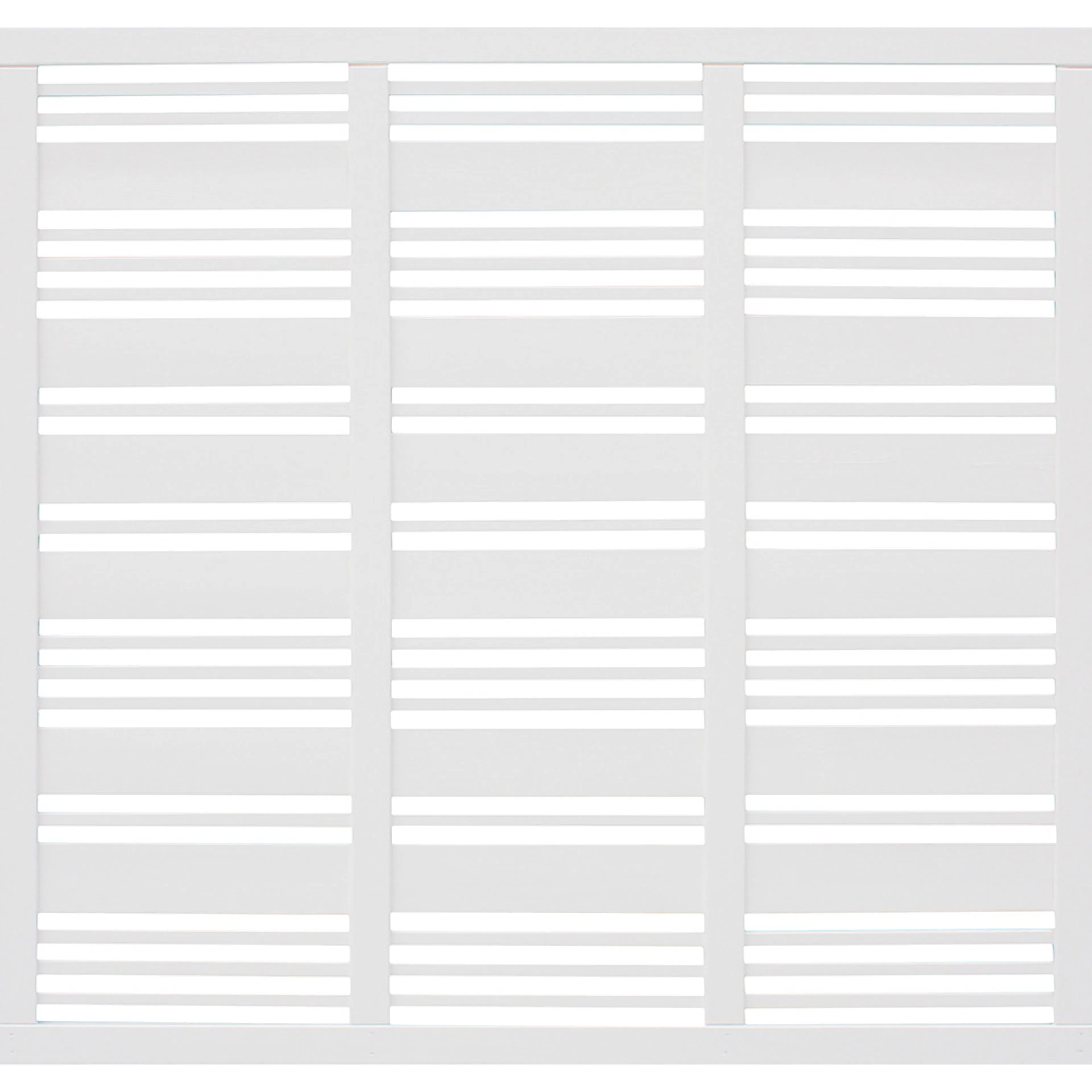 Skärm Jabo Modern 180x170 cm Vit