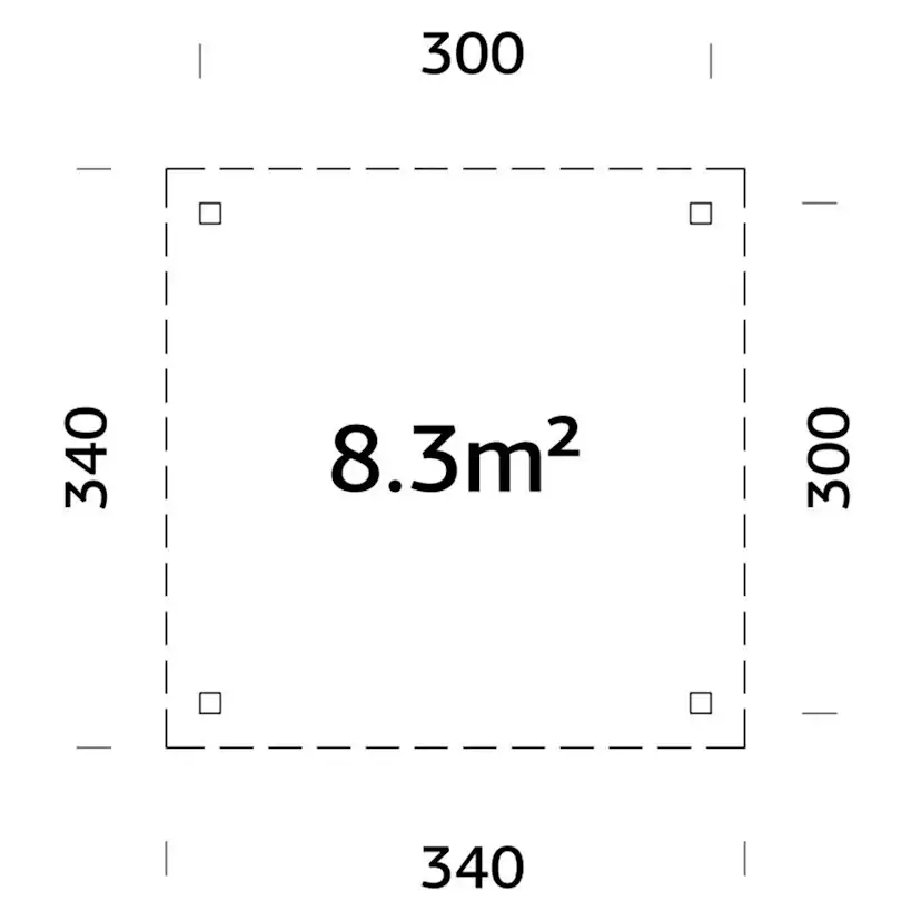 Uterum Palmako Lenna 8,3 m2