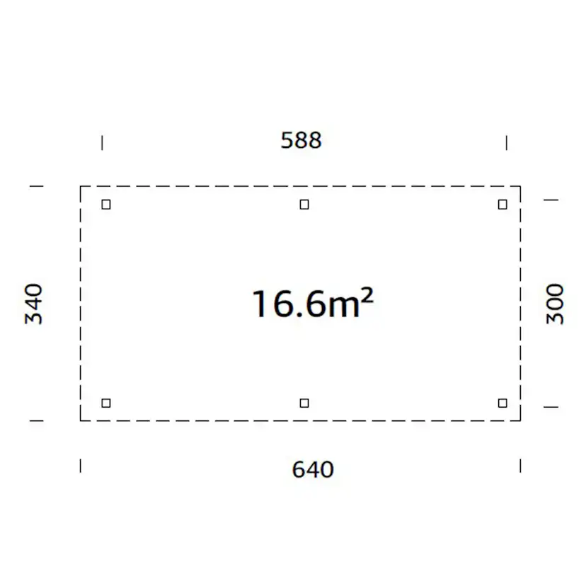 Uterum Palmako Lenna 16,6 m2