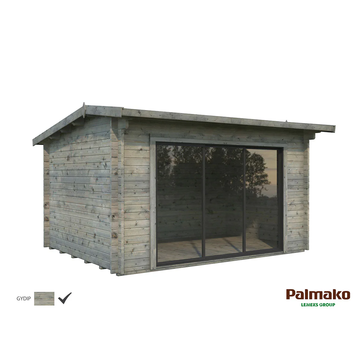 Stuga Palmako Ines 11,7 m2 (inv. 11,1 m2)