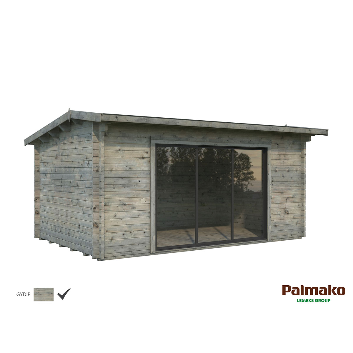 Stuga Palmako Ines 14,4 m2 (inv. 13,7 m2)
