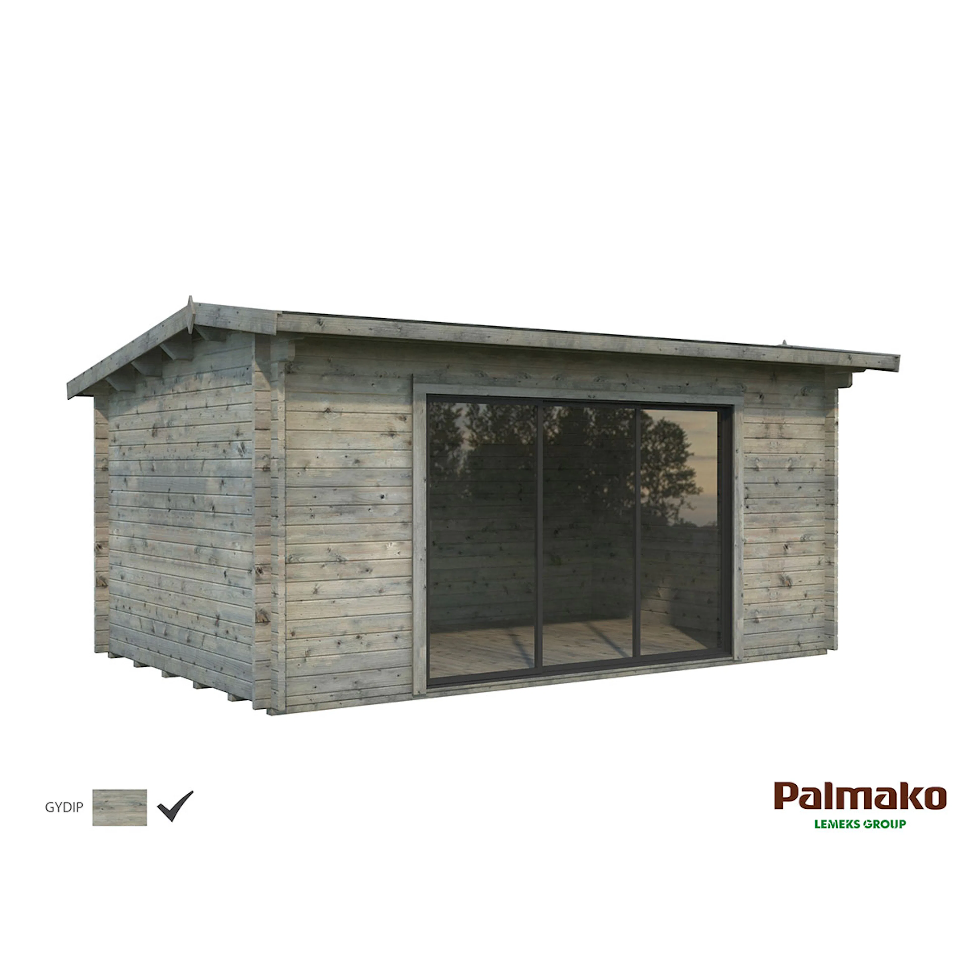 Stuga Palmako Ines 14,4 m2 (inv. 13,7 m2)