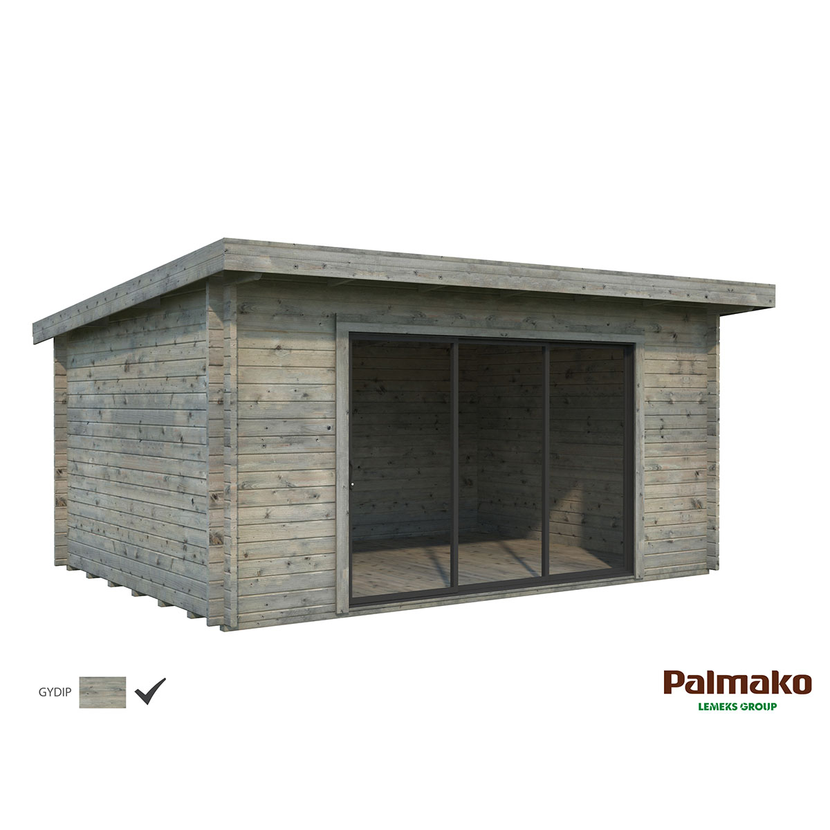 Stuga Palmako Lea 14,9 m2 (inv. 14,2 m2)