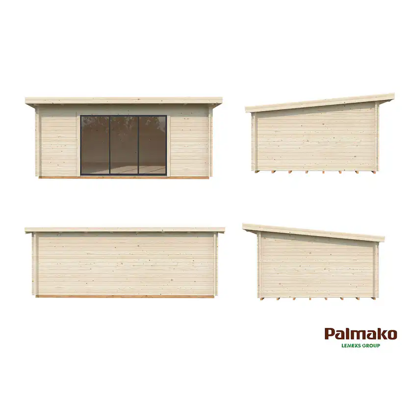 Stuga Palmako Lea 20,1 m2 (inv. 19,4 m2)