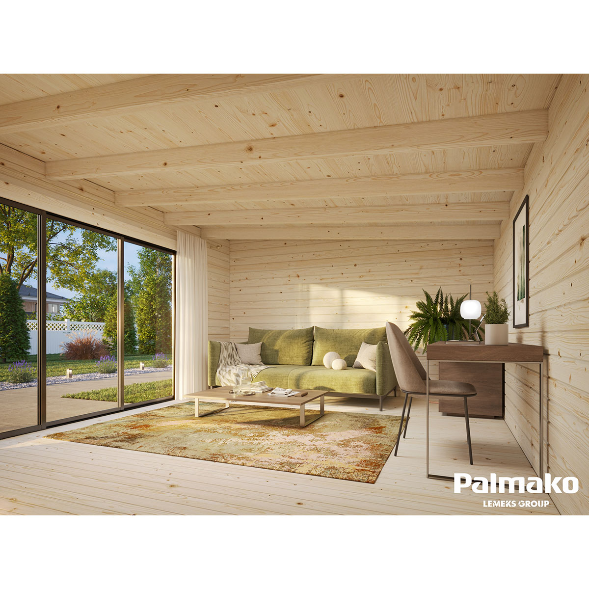 Stuga Palmako Lea 20,1 m2 (inv. 19,4 m2)