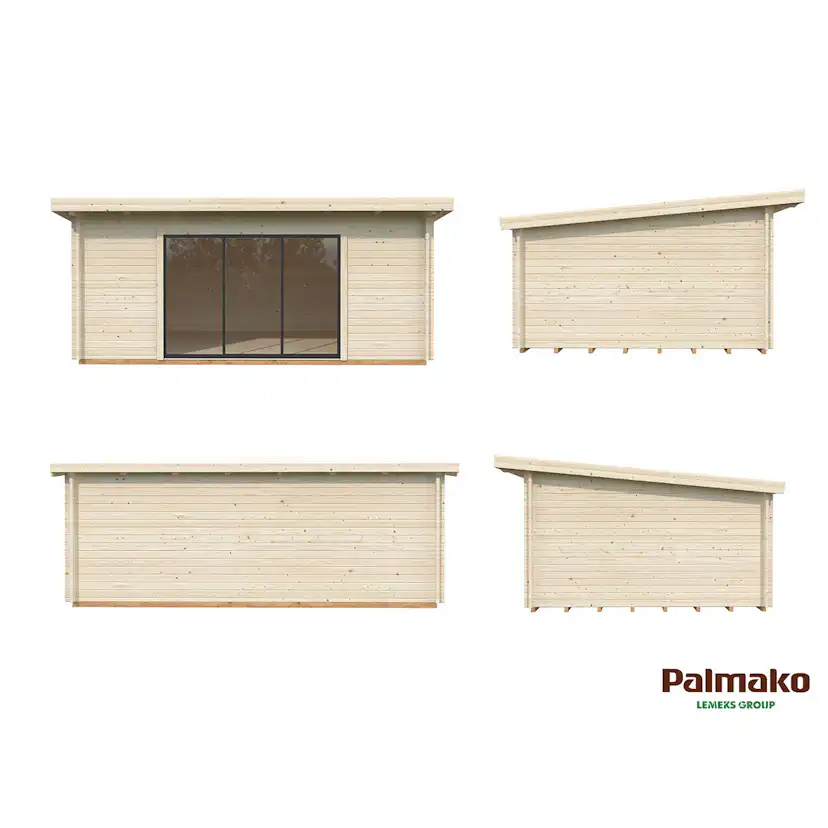 Stuga Palmako Lea 20,1 m2 (inv. 19,4 m2)