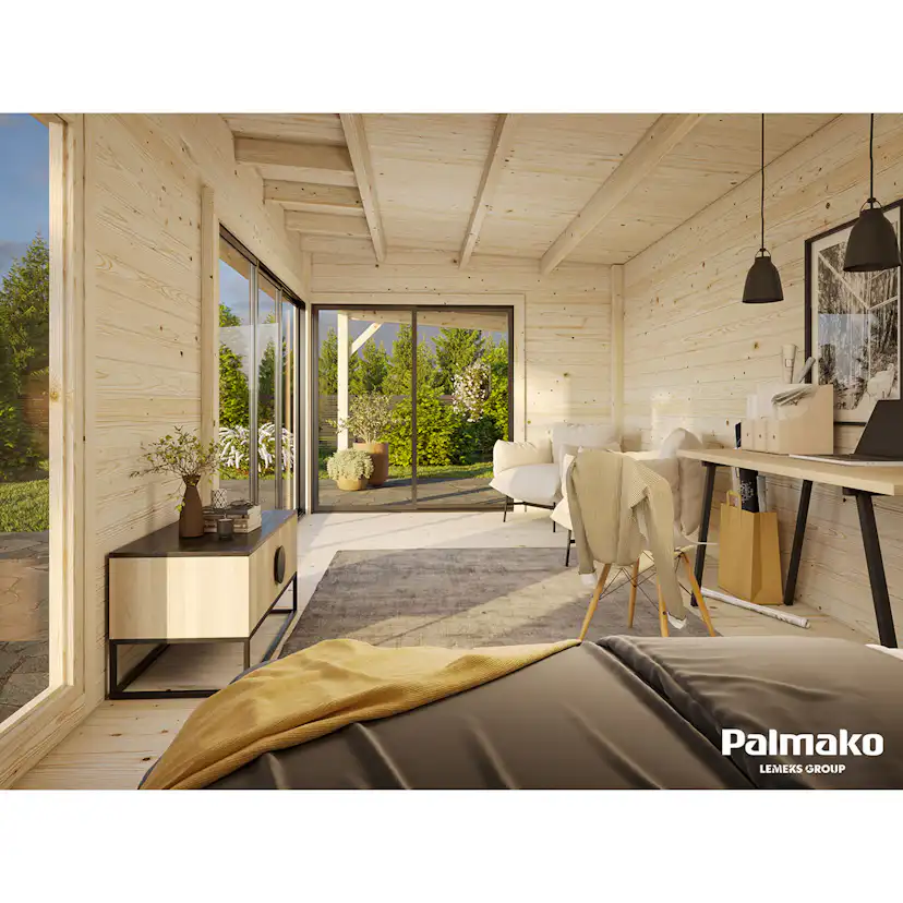 Stuga Palmako Andrea 26,2 m2 (inv. 17,1 m2)