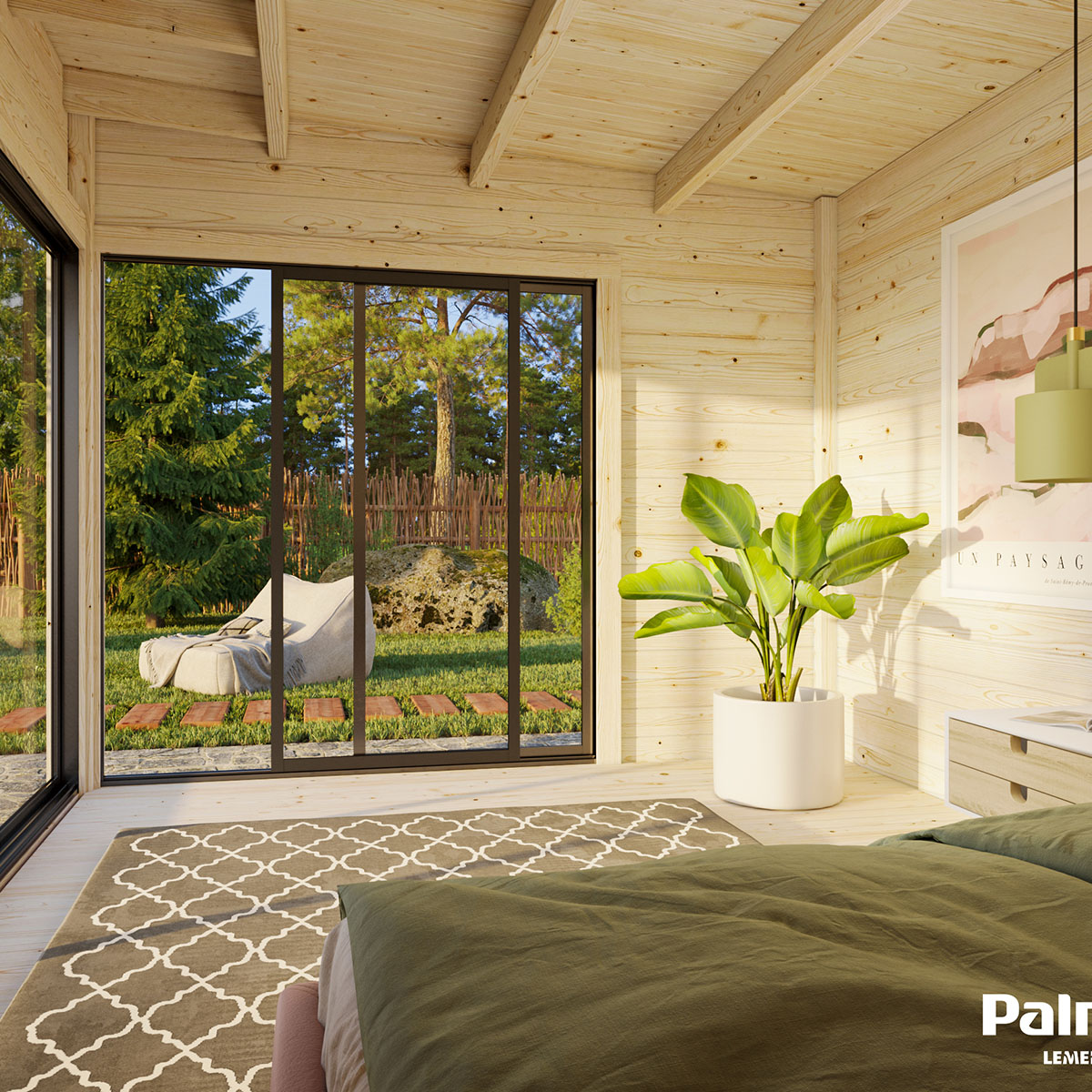 Stuga Palmako Andrea 11,7 m2 (inv. 11,2 m2)