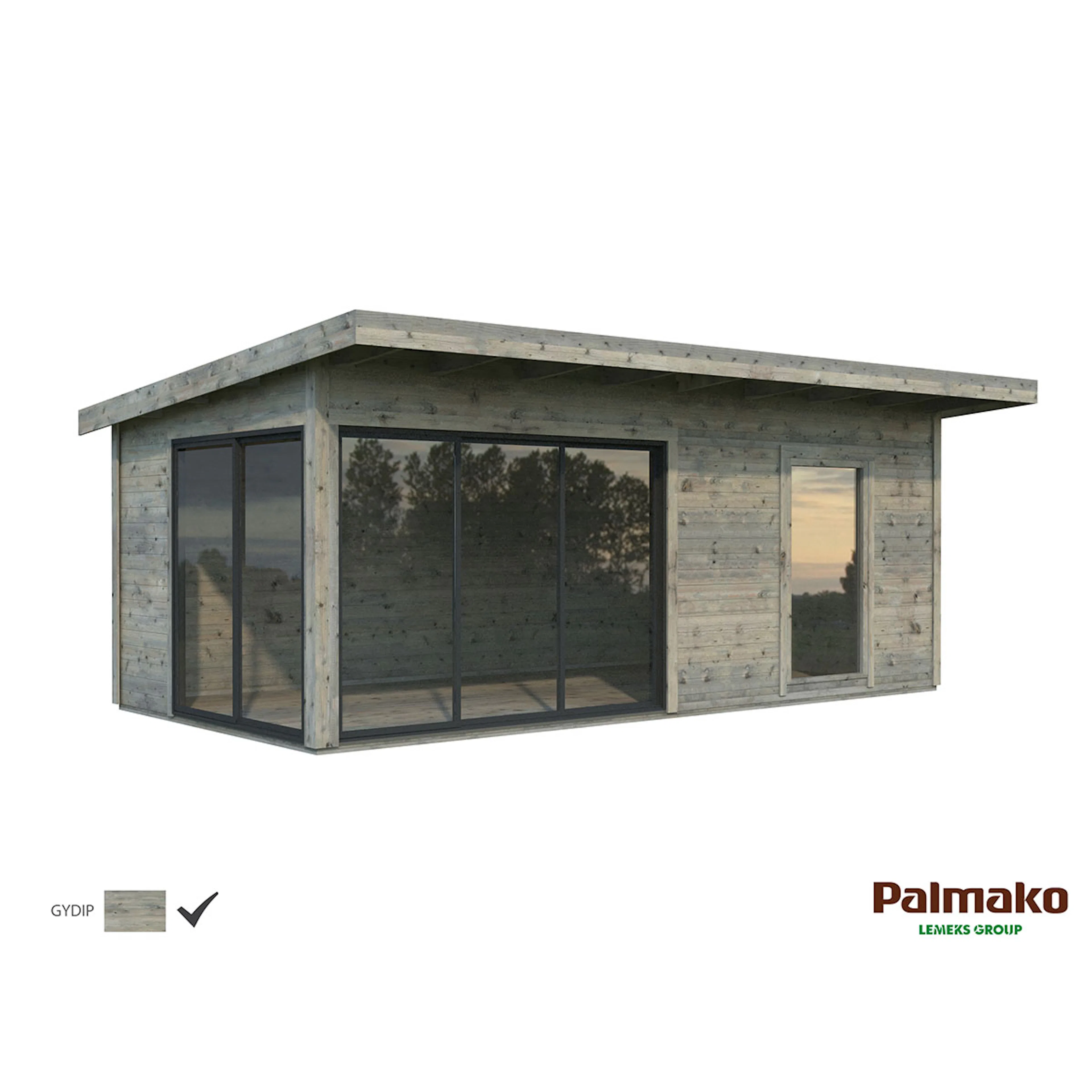 Stuga Palmako Andrea 17,9 m2 (inv. 17,1 m2)