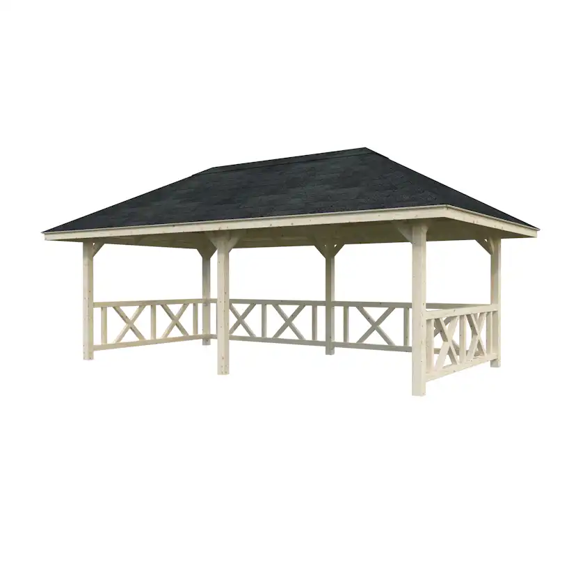 Paviljong Palmako Bianca 16,6 m2 Set 107