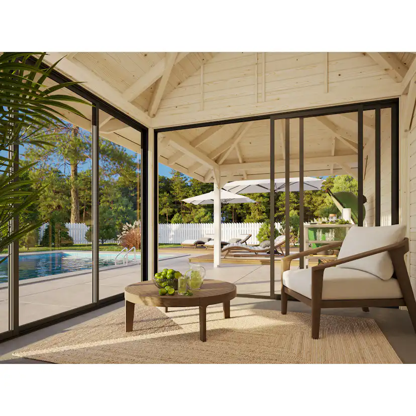 Uterum Palmako Bianca 16,6 m2 Set 205 Slide