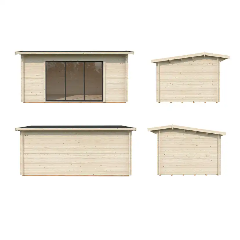 Stuga Palmako Ines 14,4 m2 (inv. 13,7 m2)