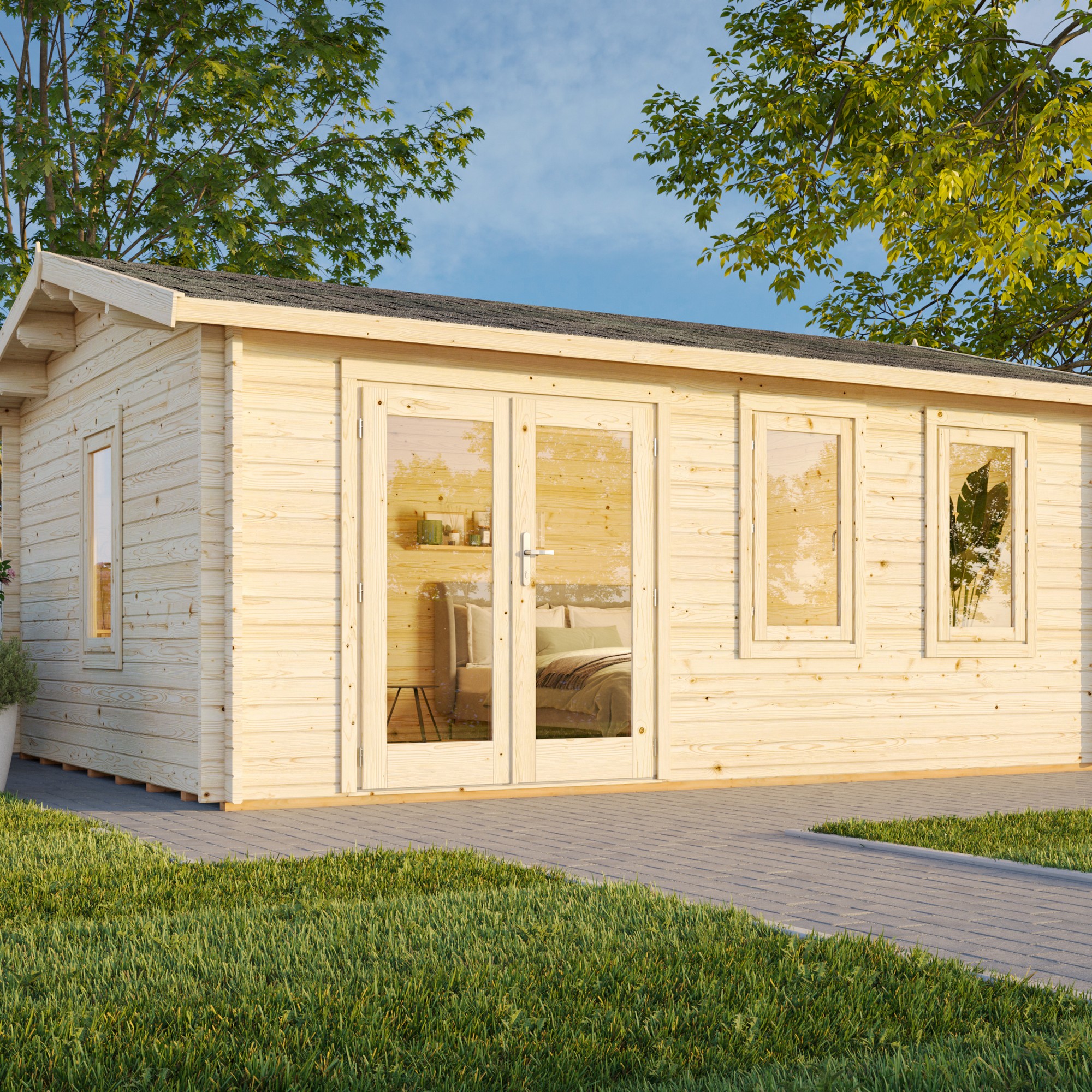 Stuga Palmako Iris 19,9 m2