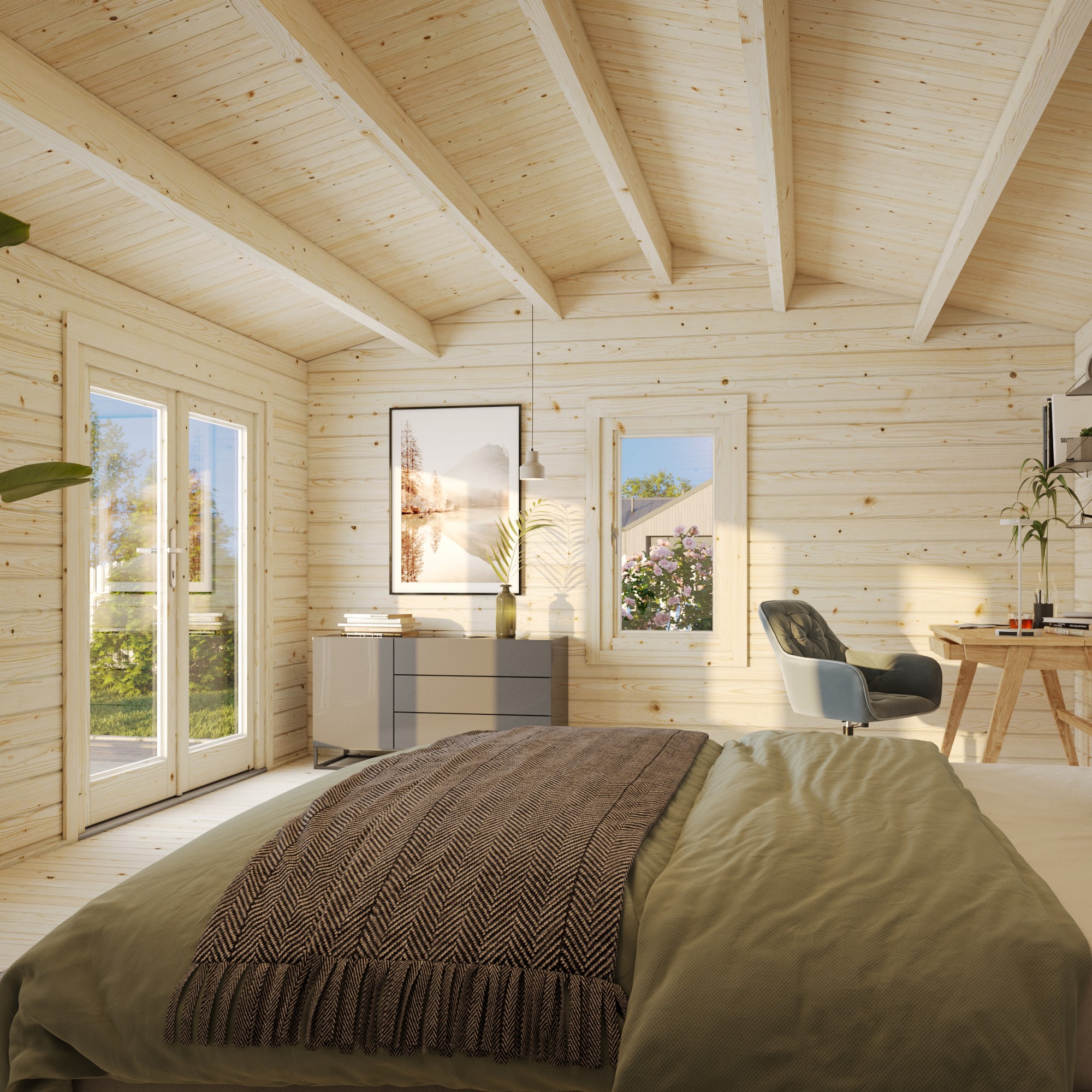 Stuga Palmako Iris 19,9 m2