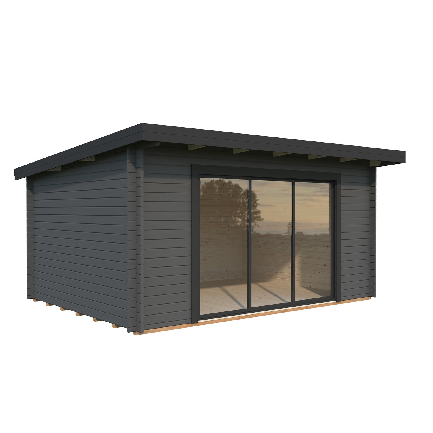 Stuga Palmako Lea 14,9 m2 (inv. 14,2 m2)