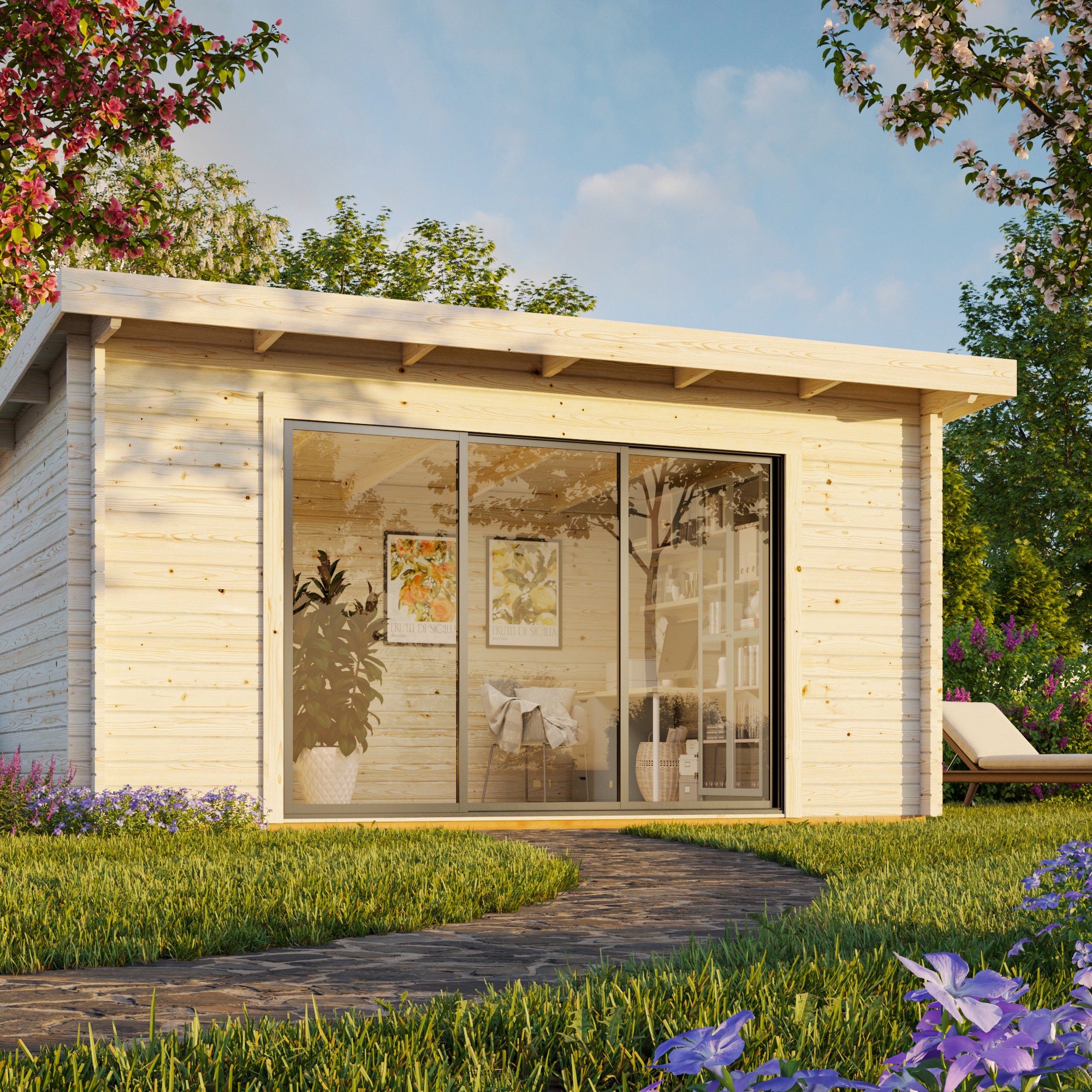 Stuga Palmako Lea 14,9 m2 (inv. 14,2 m2)