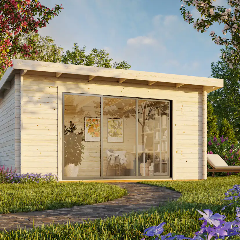 Stuga Palmako Lea 14,9 m2 (inv. 14,2 m2)