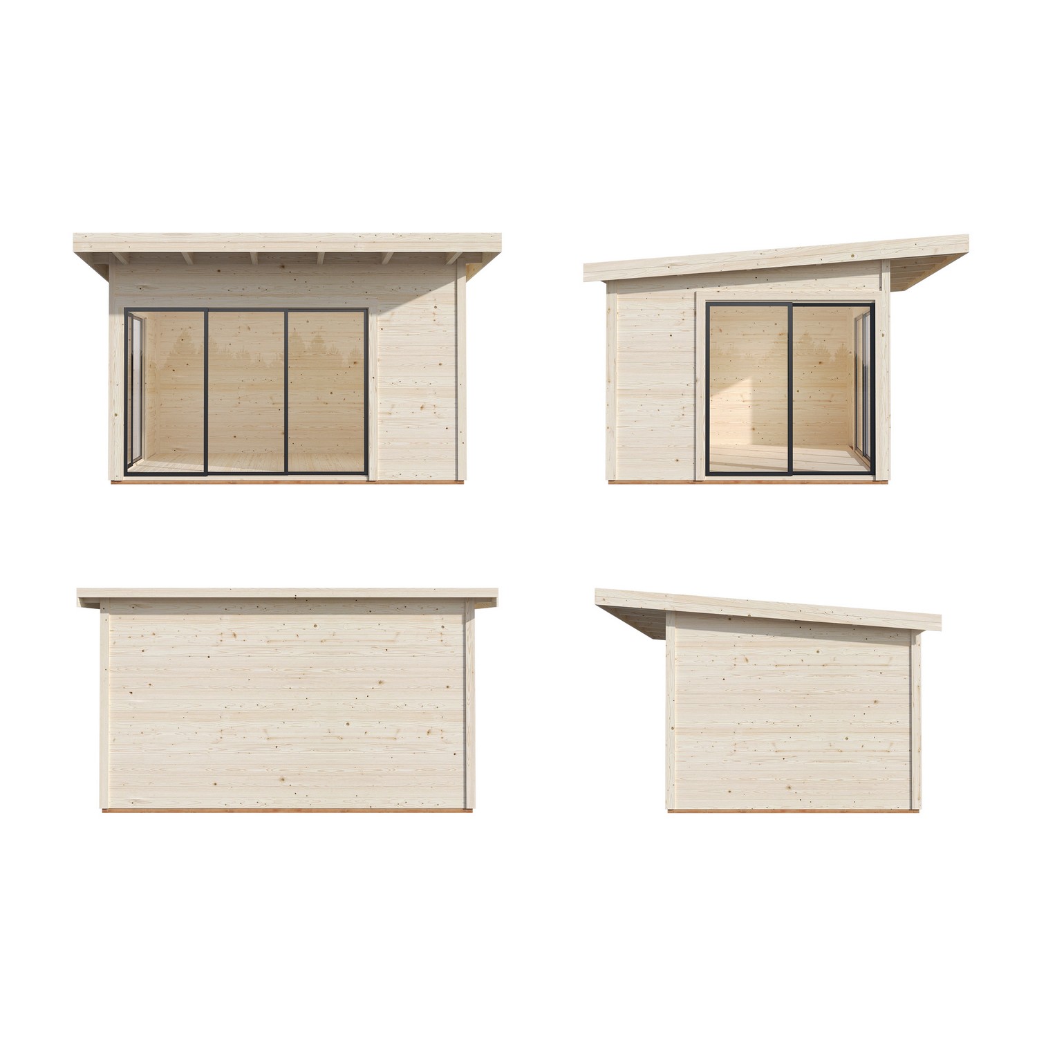 Stuga Palmako Andrea 11,7 m2 (inv. 11,2 m2)