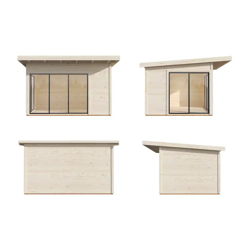 Stuga Palmako Andrea 11,7 m2 (inv. 11,2 m2)