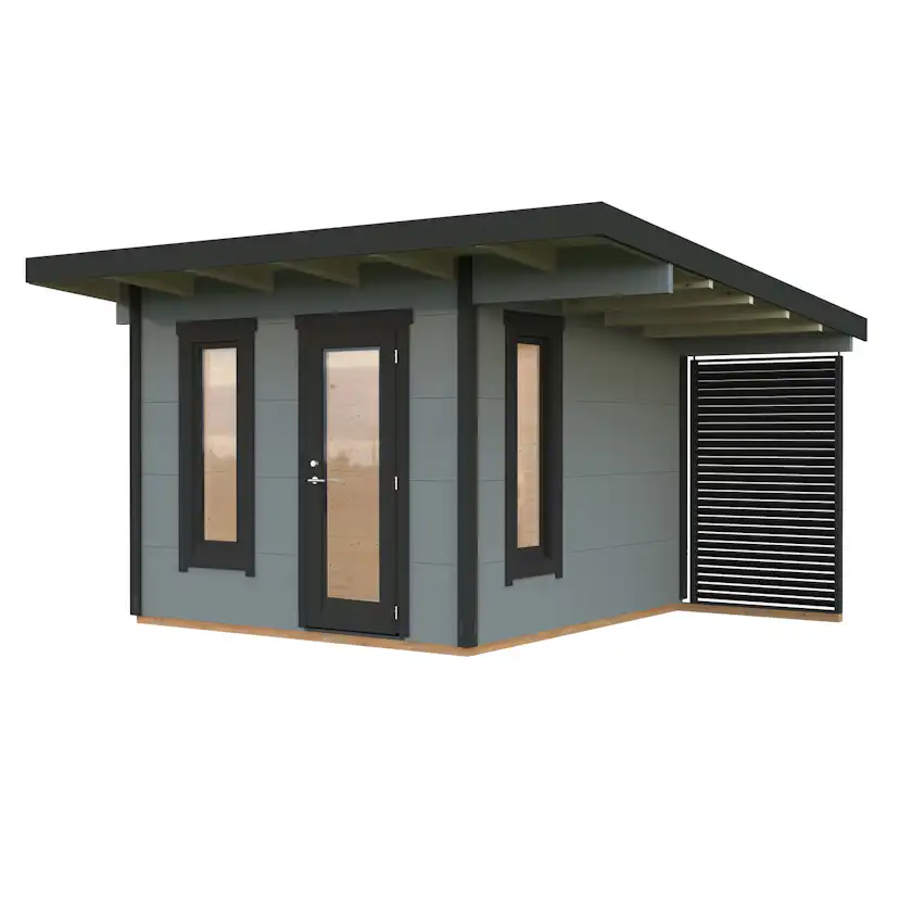 Trädgårdshus Palmako Grace 8,7+4,1 m2