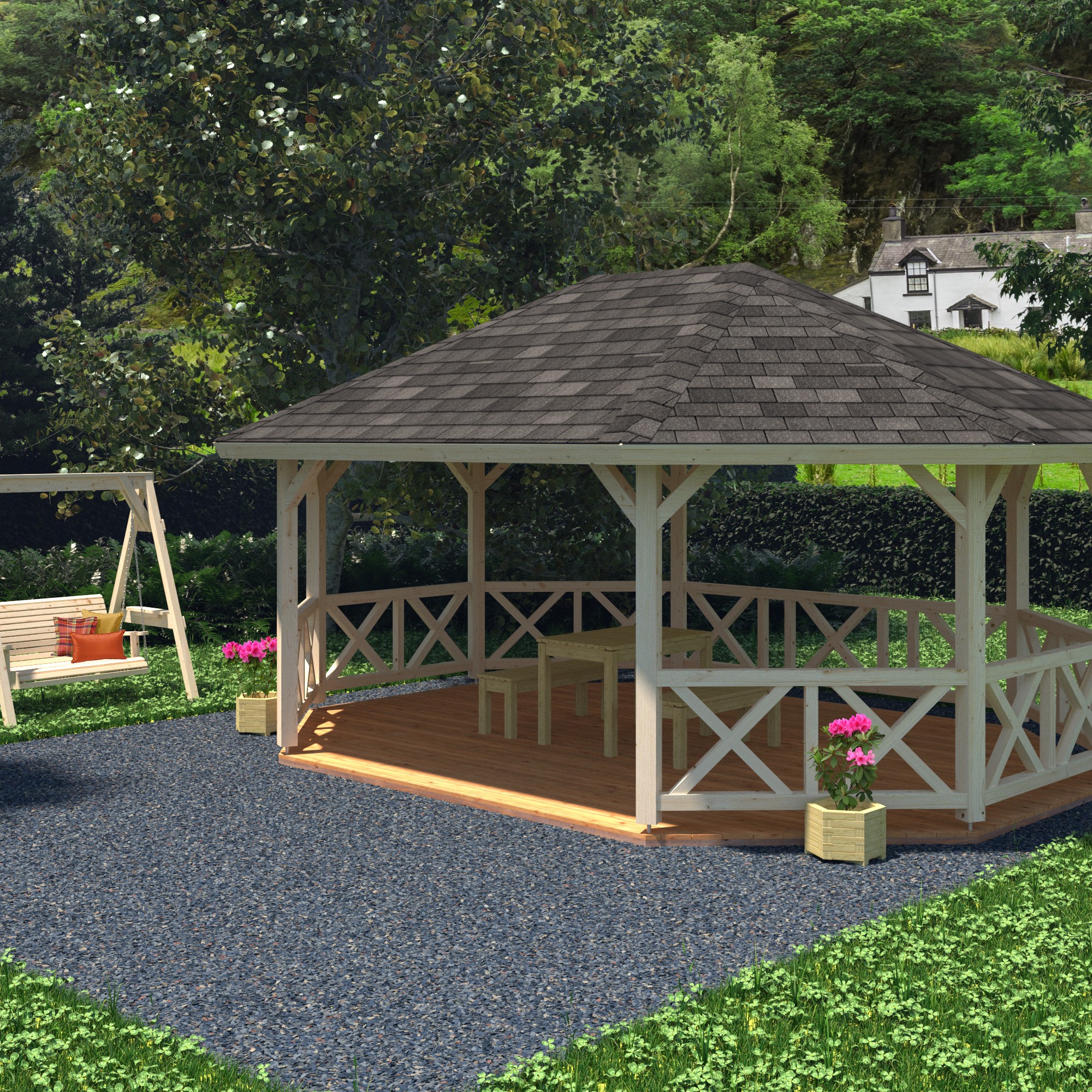 Paviljong Palmako Betty 25,0 m2