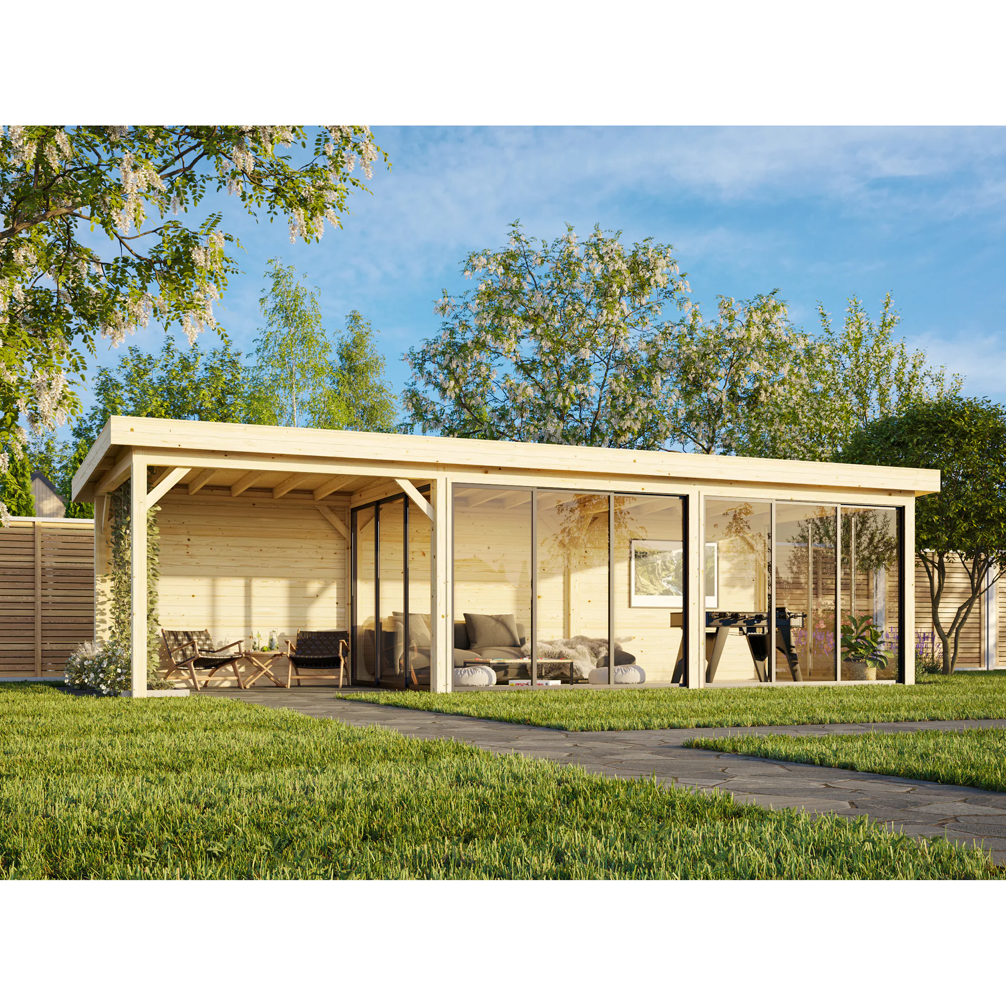 Uterum Palmako Lenna 24,9 m2 Set 418 Slide