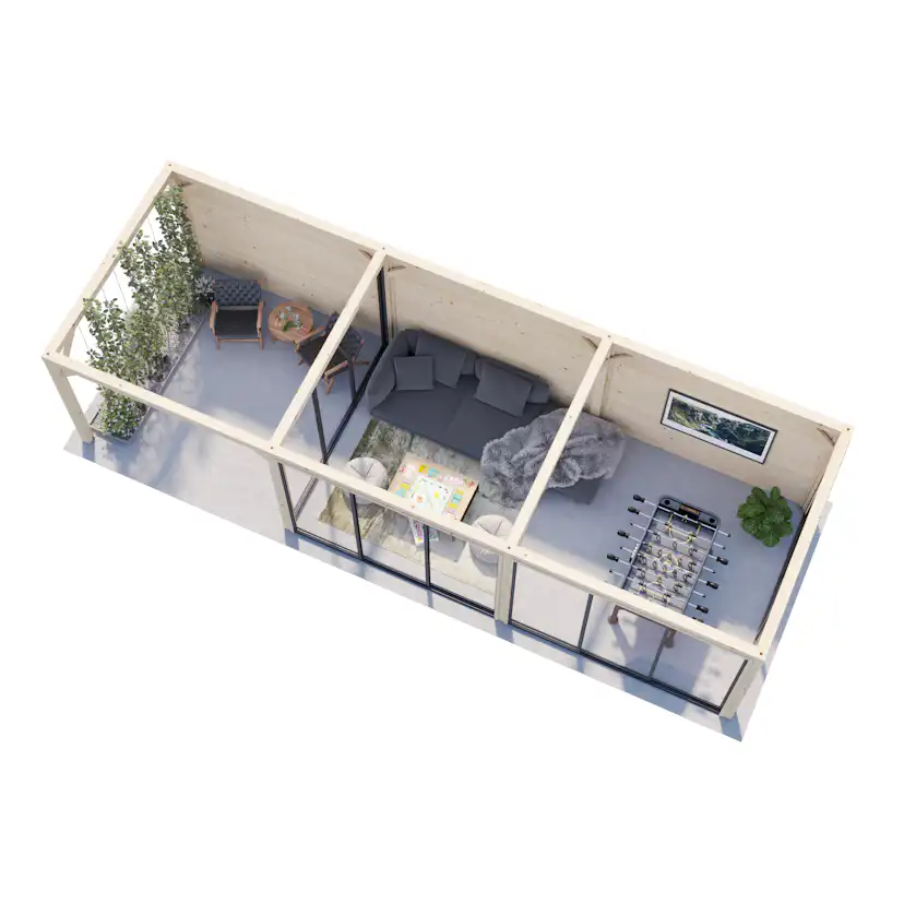 Uterum Palmako Lenna 24,9 m2 Set 418 Slide