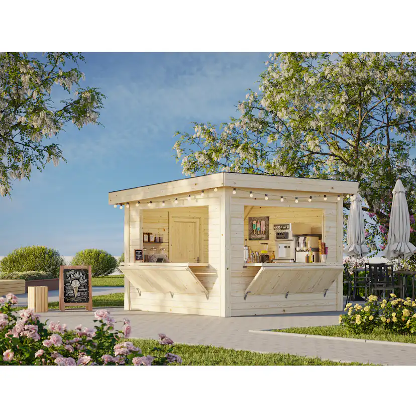 Kiosk Palmako Lenna 8,3 m2 Set 305