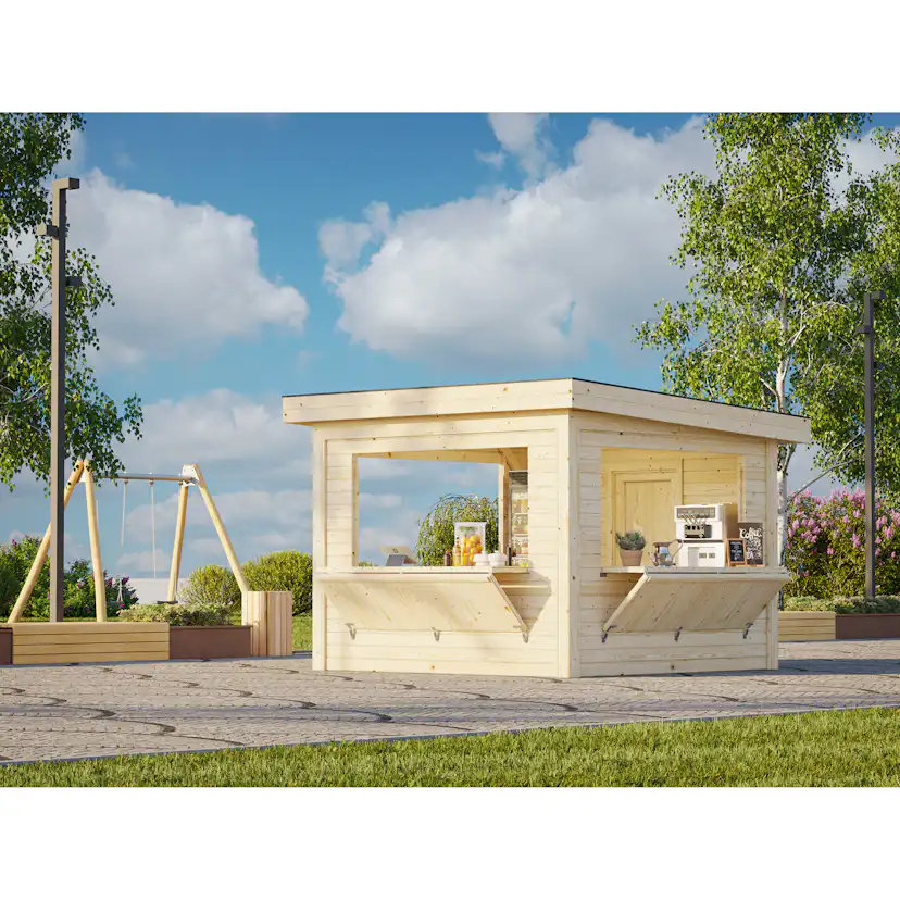 Kiosk Palmako Lenna 8,3 m2 Set 306