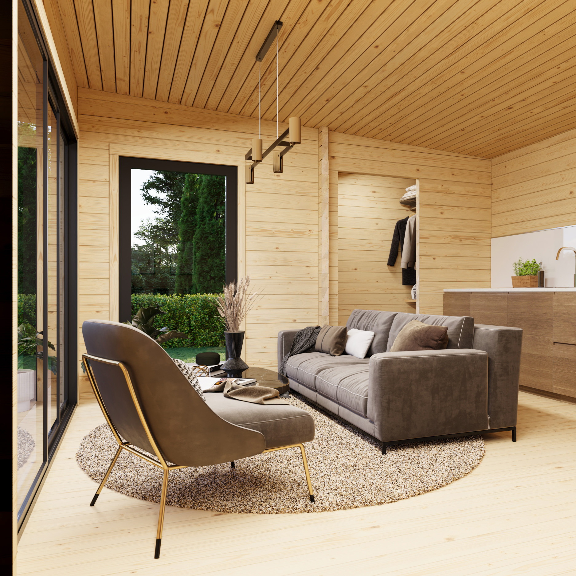 Trädgårdshus Cecilia 34,6 m2