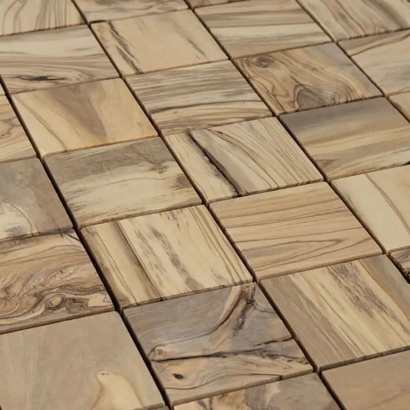 Väggpanel Emotionwood Square 70 Oliv