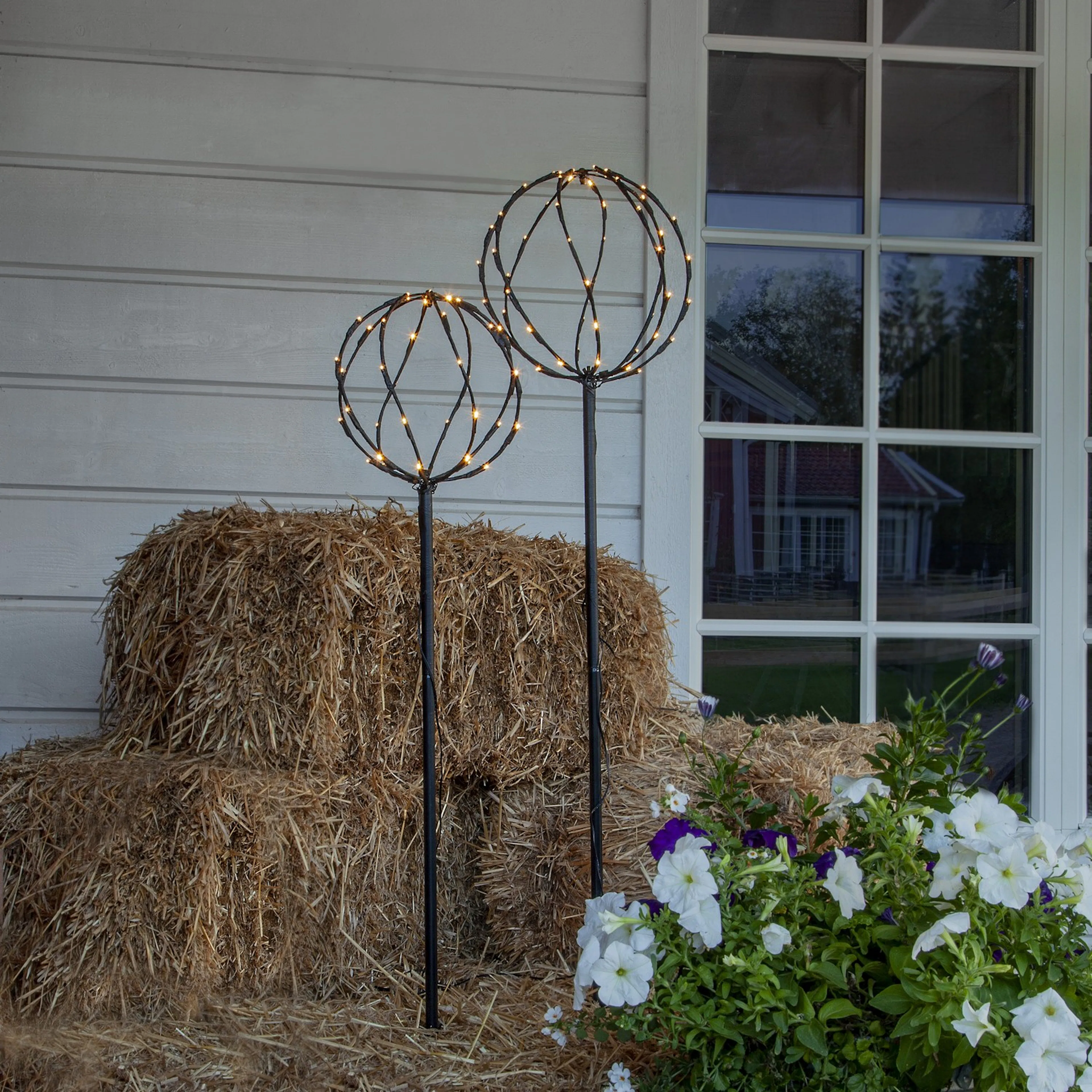 Utomhusdekoration Star Trading Sphere Klot 2st LV