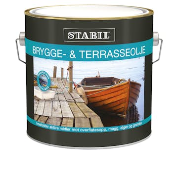 Brygg- Trallojla & Terrassolja Stabil 2,7 Liter