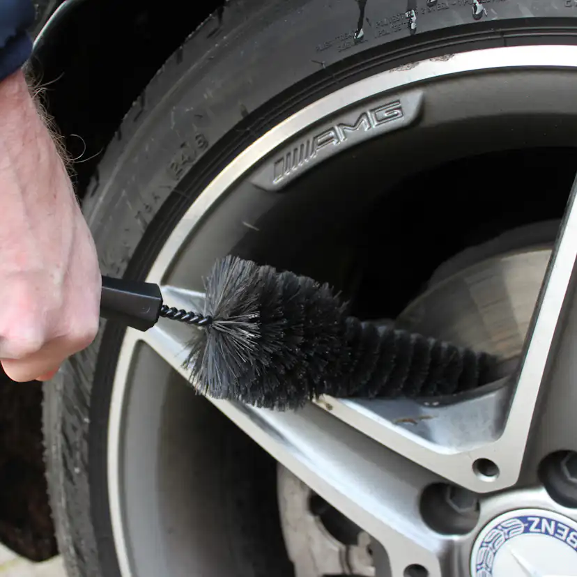 Handborste Vikan Fälgborste Mjuk Ø65 mm 325 mm