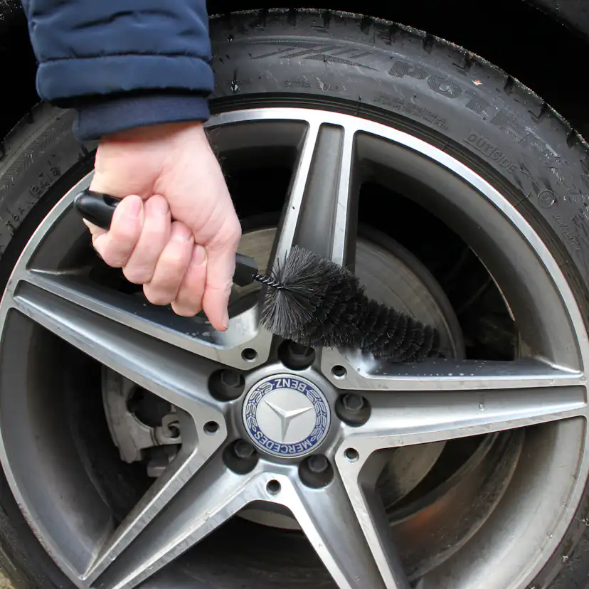 Handborste Vikan Fälgborste Mjuk Ø65 mm 325 mm