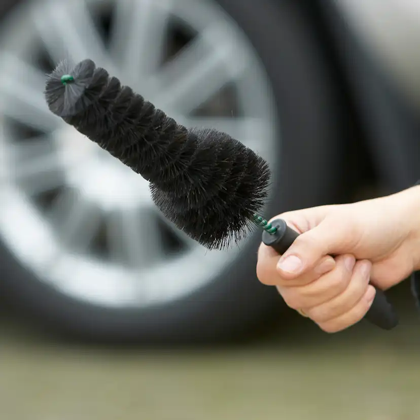 Handborste Vikan Fälgborste Mjuk Ø65 mm 325 mm