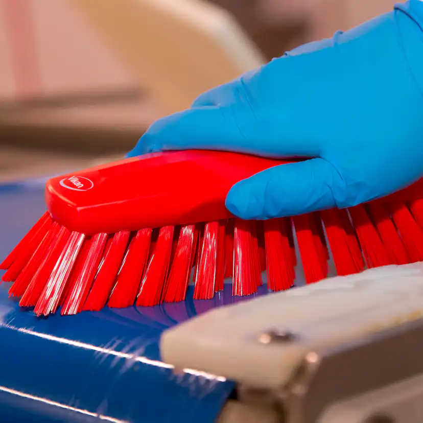 Handborste Vikan Handborste Mycket Hård XL Röd 240 mm