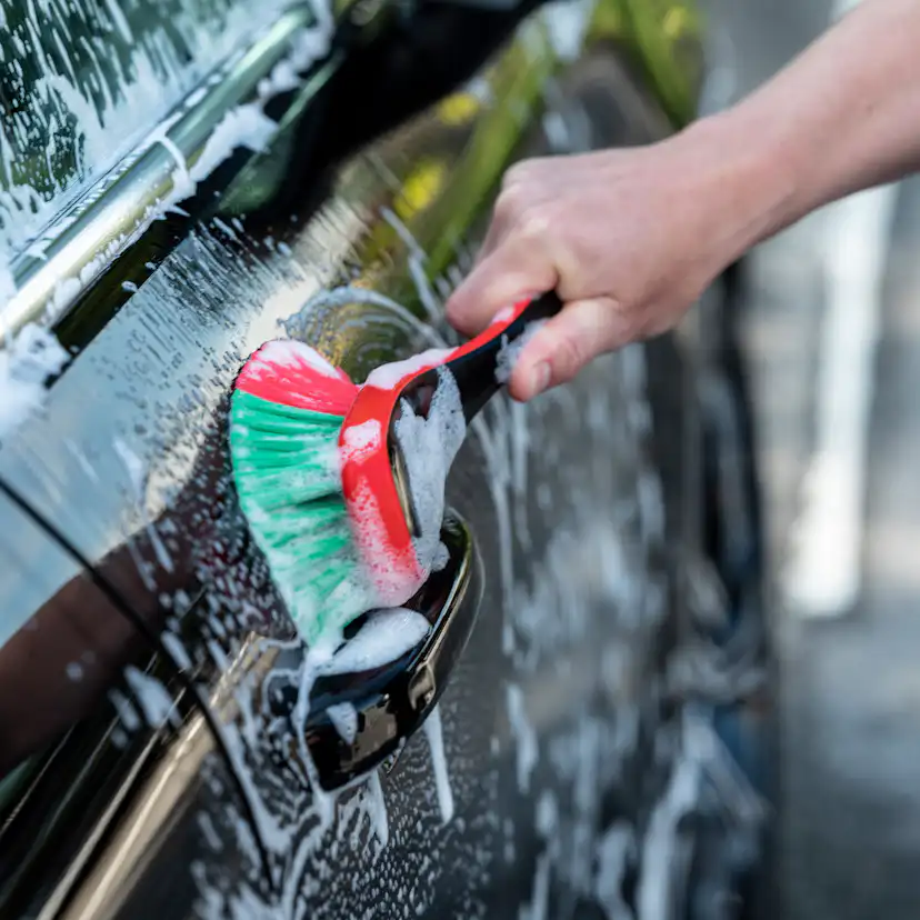 Handborste Vikan Multiborste Stor Mjuk Svart 345 mm