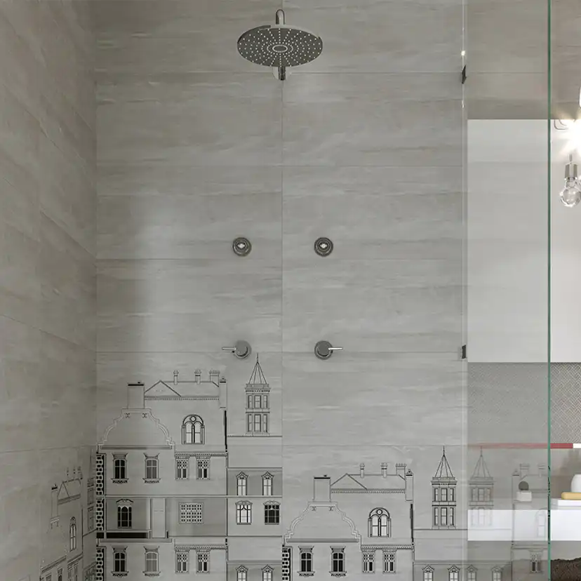 Kakel Cersanit City Light Ljusgrå Matt 30x60 cm