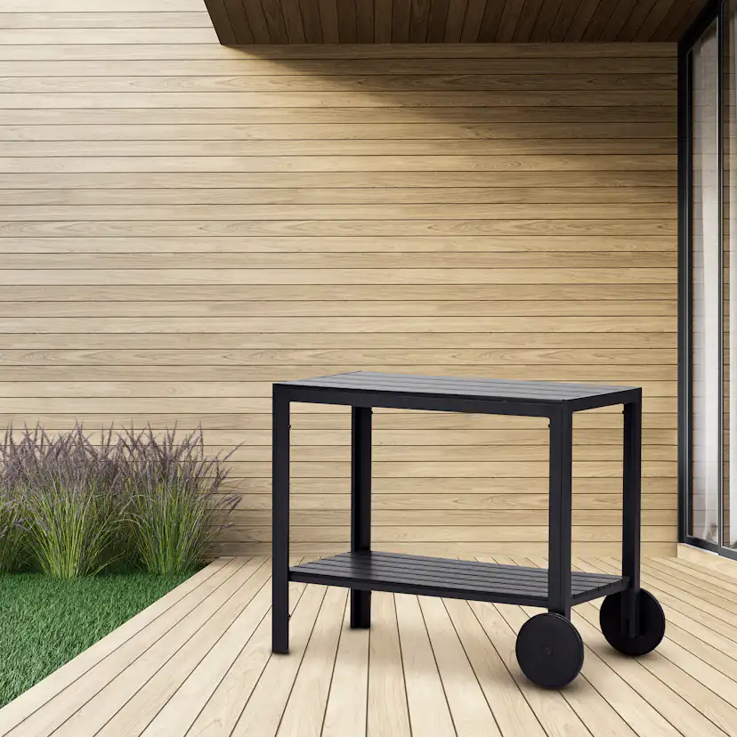 Serveringsvagn Outfit 90x45 cm Utomhus