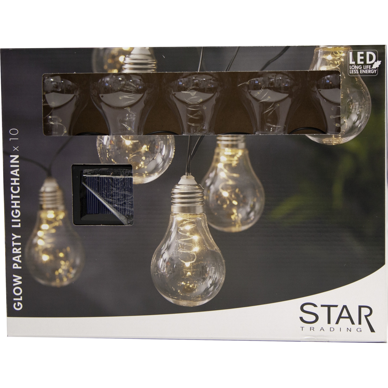 Solcells-ljusslinga Star Trading Glow