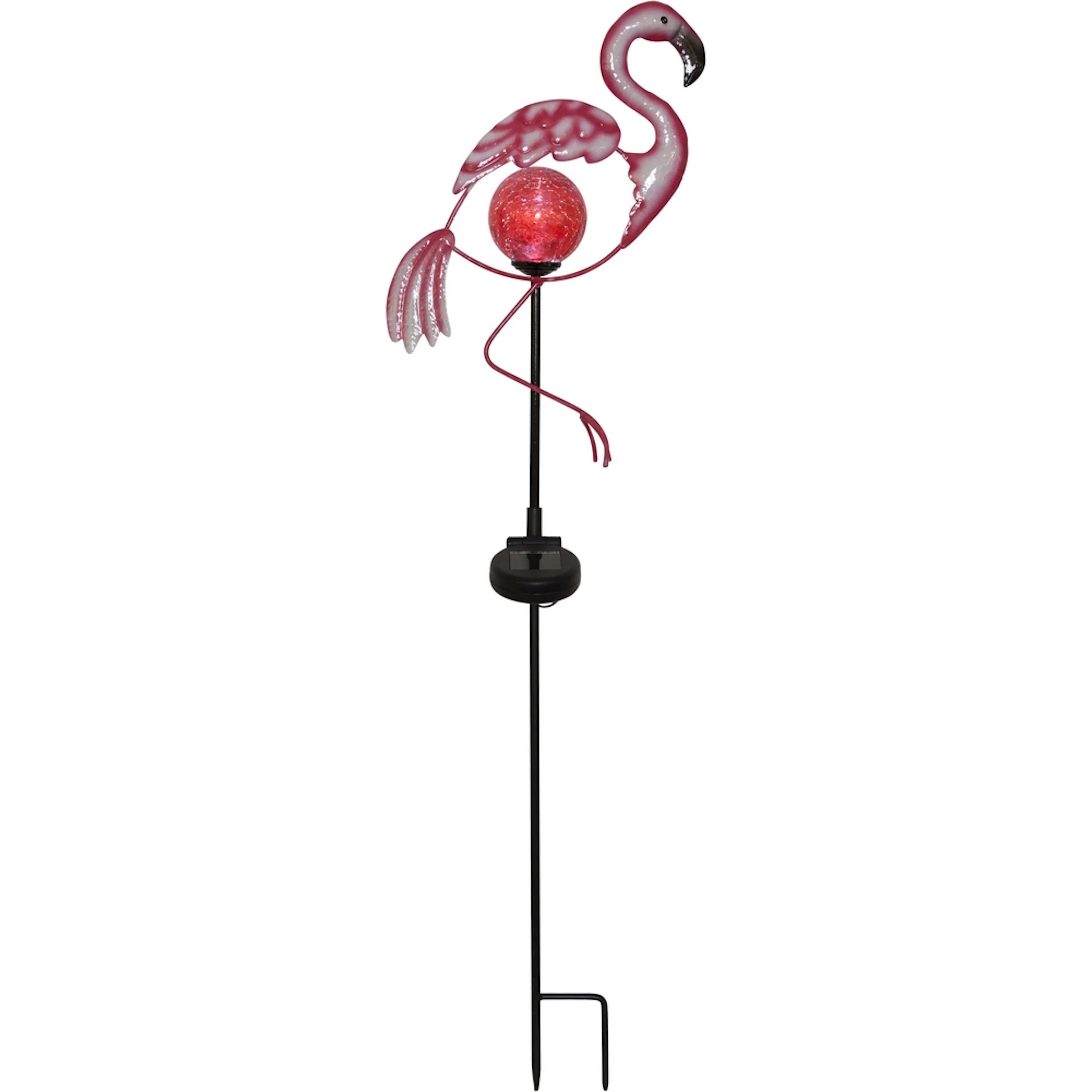 Solcellsdekoration Star Trading Flamingo