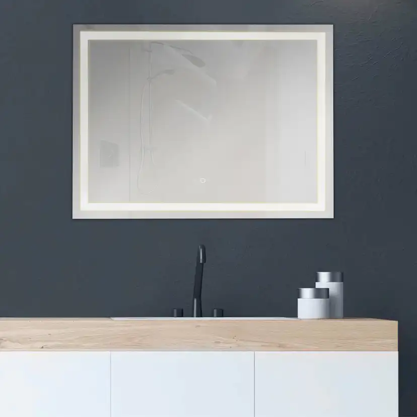 Badrumsspegel Nortiq Frame Light III LED