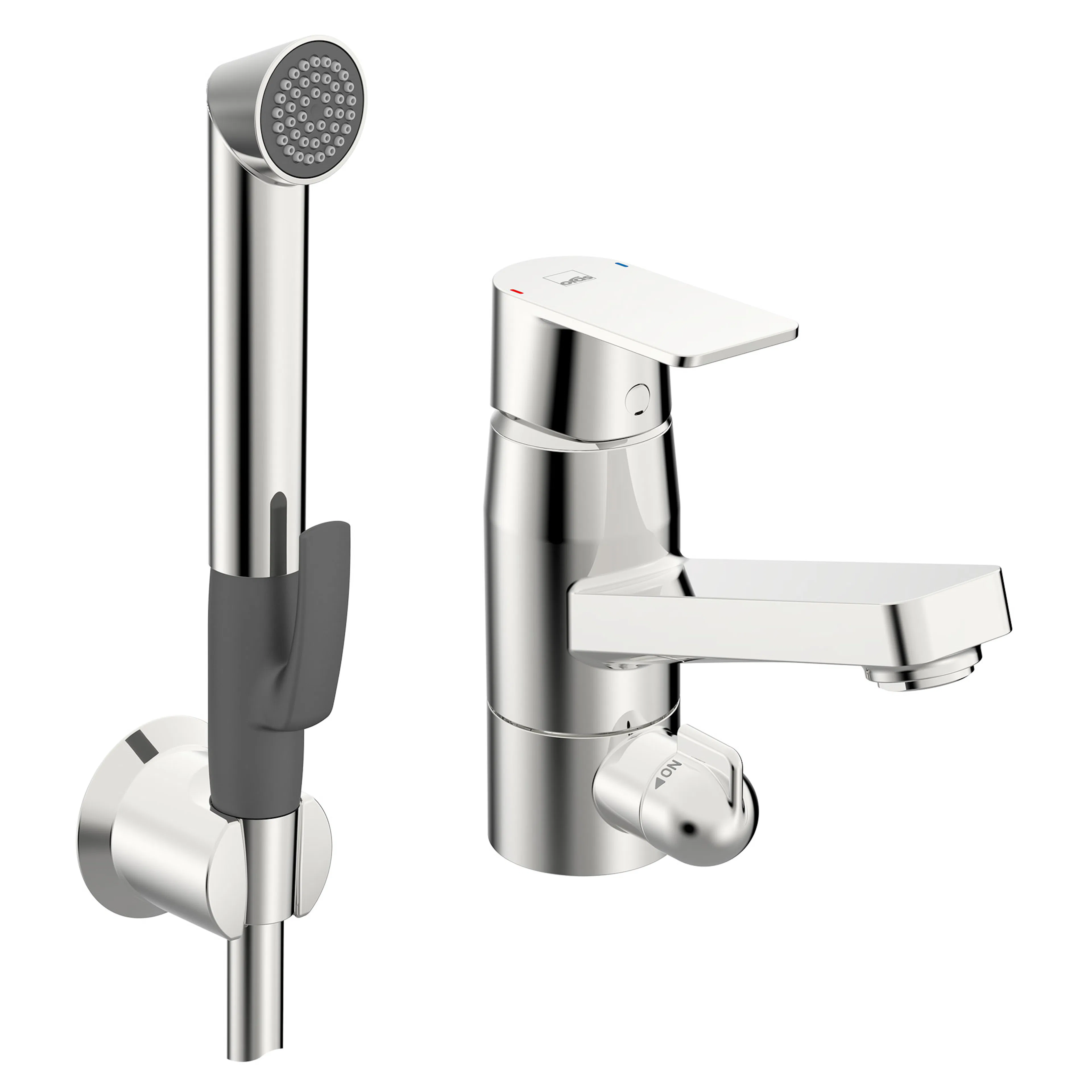 Tvättställsblandare Oras Stela 4807F med Bidetta Handdusch och Avstängning