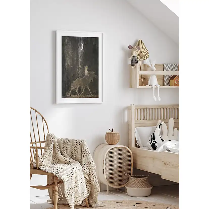 Poster Gallerix Tuvstarr och Skutt av John Bauer