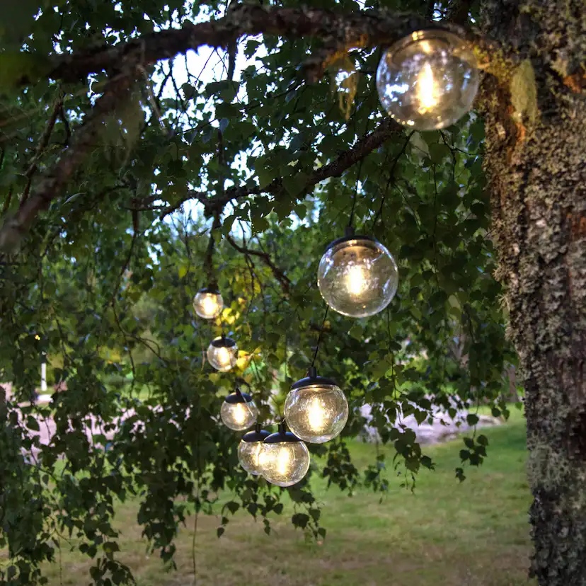 SolcellsLjusslinga Star Trading Globe 8L